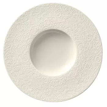 Degrenne 239311 Degrenne Collection L Couture Ivoire Round Shallow ...
