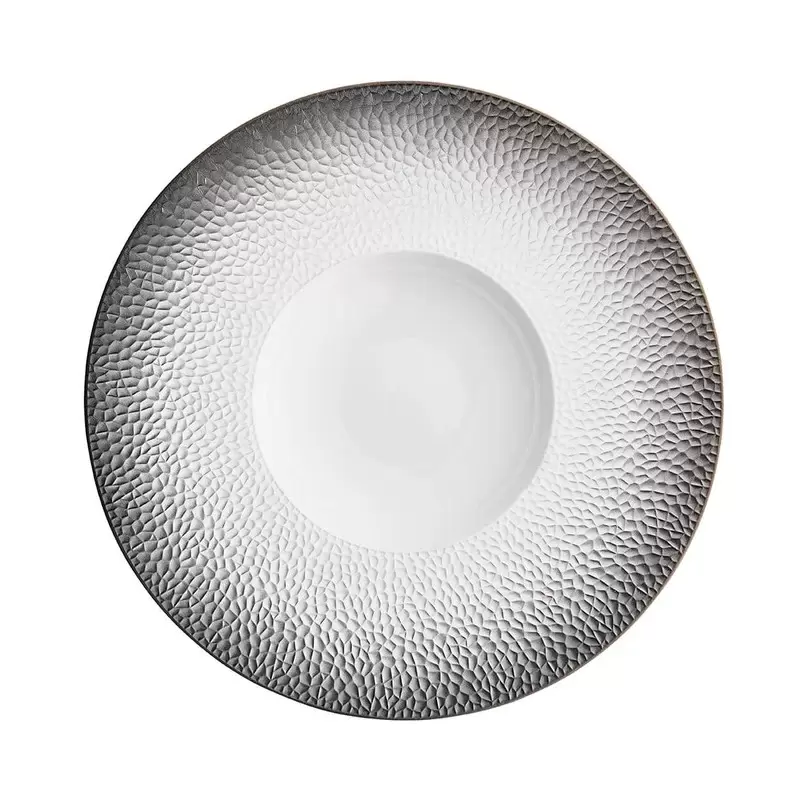 Degrenne 245607 Degrenne Collection L Fragment Black Round Shallow ...
