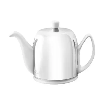 Degrenne 211989 Degrenne Salam White Salam Tea Pot 6 Cups - h13.1 c...