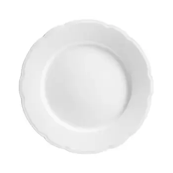 Degrenne 244638 Degrenne Reminiscence White Round Dinner Plate 26 c...