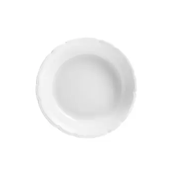 Degrenne 244640 Degrenne Reminiscence White Shallow Coupe Bowl. Med...