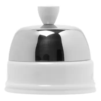 Degrenne 187276 Degrenne Salam White Sugar Bowl - h 6.2 cm - h 2''7...