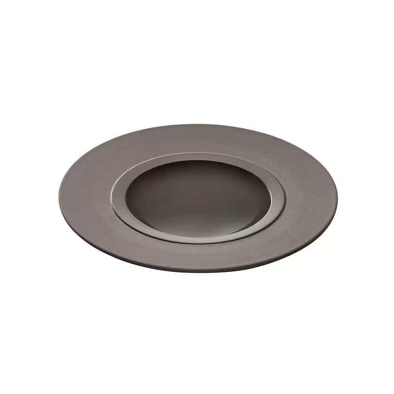 Degrenne 230940 Degrenne Bahia Basalte Round Gourmet Plate 23 cm - ...