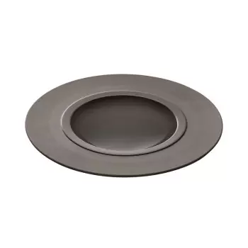 Degrenne 230941 Degrenne Bahia Basalte Round Gourmet Plate 26 cm - ...