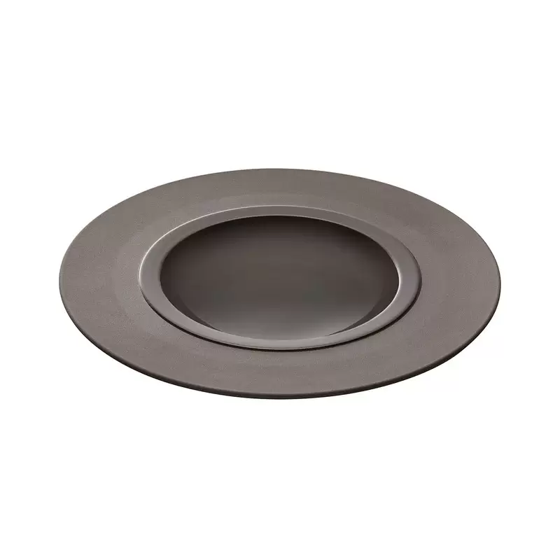 Degrenne 230941 Degrenne Bahia Basalte Round Gourmet Plate 26 cm - ...