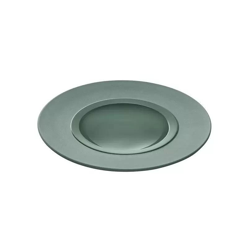 Degrenne 230954 Degrenne Bahia Argile Verte Round Gourmet Plate 23 ...