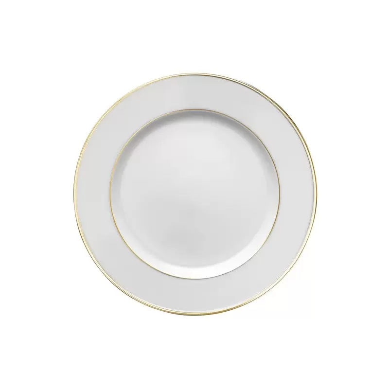 Degrenne 241091 Degrenne Galon Or Round Dessert Plate 21.5 cm - 21....
