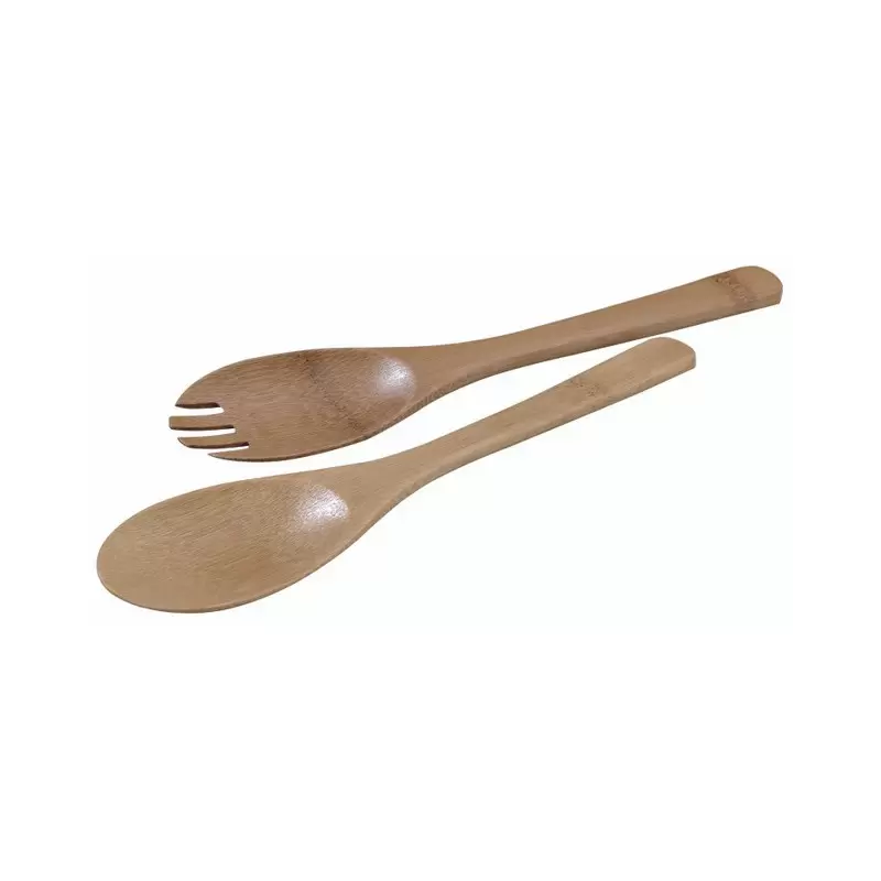 PacknWood 209BBSERV PacknWood Bamboo 2 Piece Serving Set - 10'' - 5...