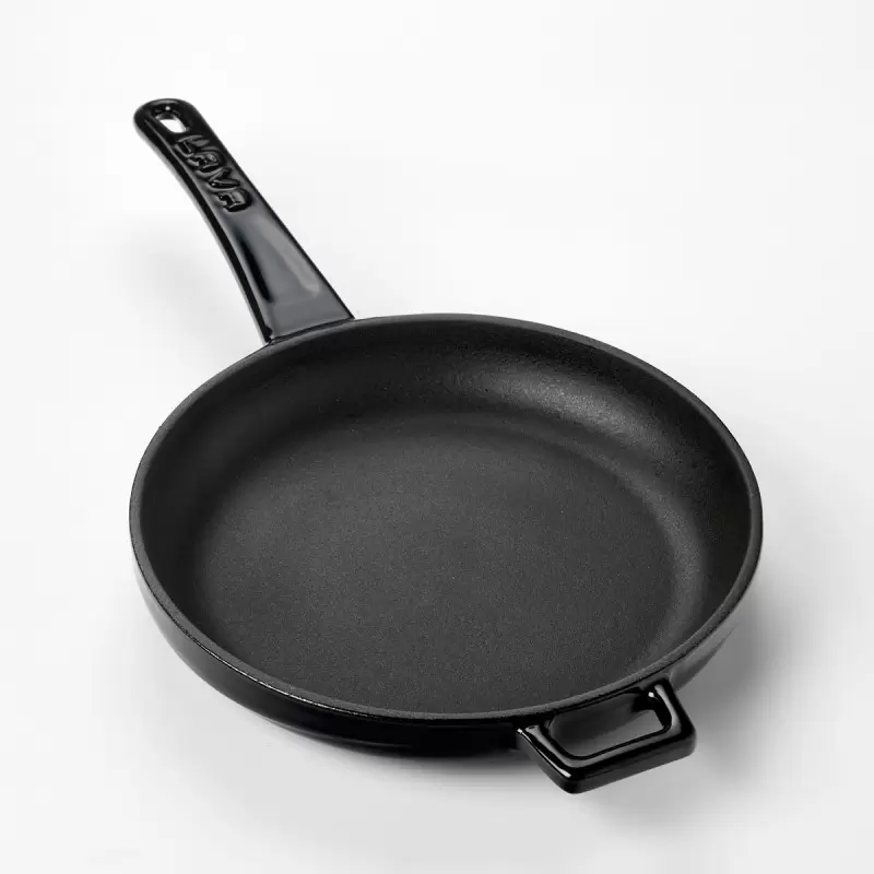 TURGLA TCB1220DBLK Turgla Cast Iron dia.7.75" h:1" Round Black Cast...