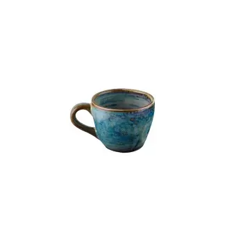 TURGLA SPH01KF Turgla Bone China Sapphire 4" x 3.5" x h:1" 1 oz. Ov...