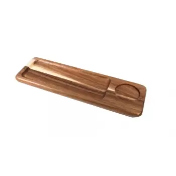 Pastry Chef's Boutique OTT129 Premium Acacia Dishwasher-Safe Wood N...