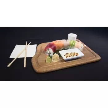 Pastry Chef's Boutique OTT134 Premium Acacia Dishwasher-Safe Wood S...