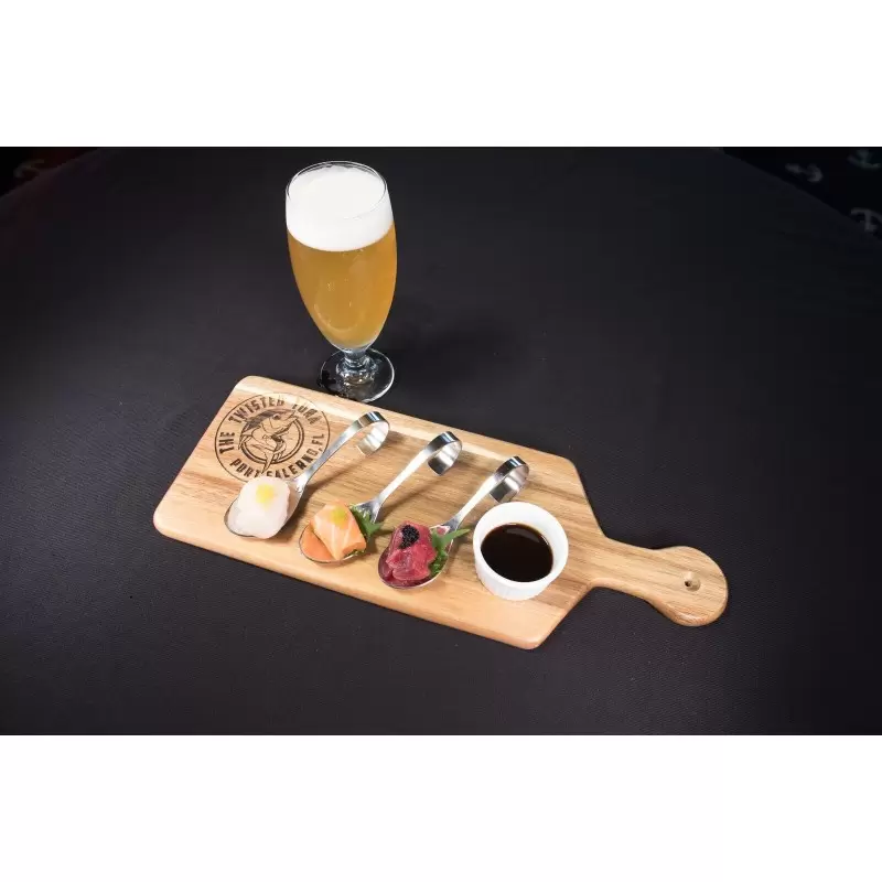 Pastry Chef's Boutique OTT101 Premium Acacia Dishwasher-Safe Wood S...