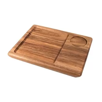 Pastry Chef's Boutique OTT116 Premium Acacia Dishwasher-Safe Wood M...