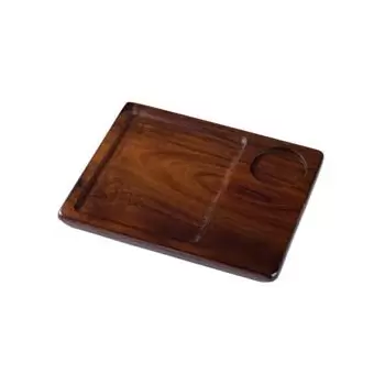 Pastry Chef's Boutique OTT116DK Premium Acacia Dishwasher-Safe Wood...