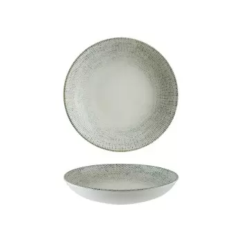 TURGLA S-MT-SWYBLM25CK Turgla Bone China Sway dia.10" h:2" 44 oz. R...