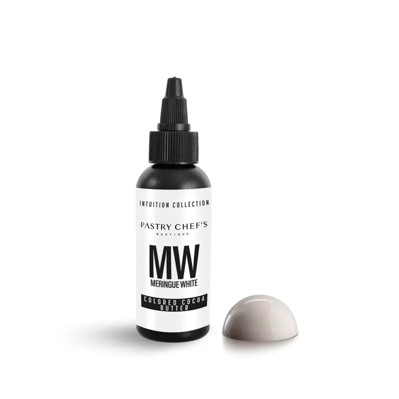Meringue White - CREATION Colored Cocoa Butter - Meringue White - 1.7 Oz - 50gr Meringue White - CREATION Colored Cocoa Butter - Meringue White - 1.7 Oz - 50gr