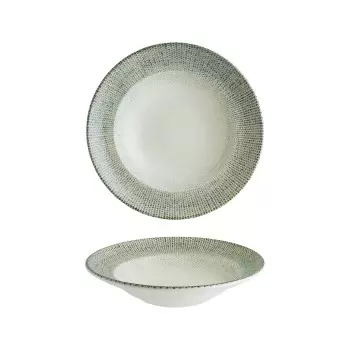 TURGLA S-MT-SWYGRM27CK Turgla Bone China Sway dia.10.75" h:2.25" 16...