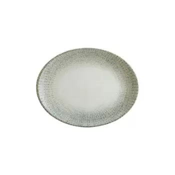 TURGLA S-MT-SWYMOV25OV Turgla Bone China Sway 9.75" x 7.5" x h:1" O...