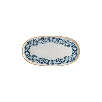 TURGLA S-MT-VIEHYG30OV Turgla Bone China Viento 12" x 6.25" x h:0.7...