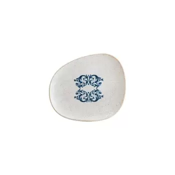 TURGLA S-MT-VIEMDVAO19DZ Turgla Bone China Viento 7.5" x 6" Organic...