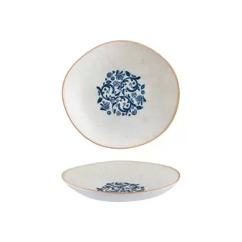 TURGLA S-MT-VIEVAO26CK Turgla Bone China Viento 10.25" x 9.5" x h:2...