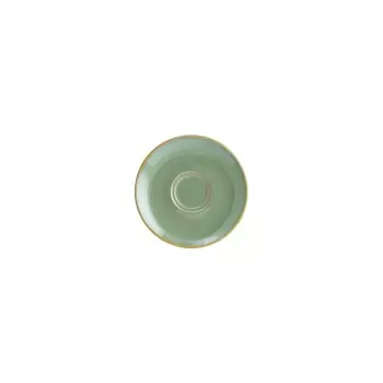 TURGLA SAGGRM04CT Turgla Bone China Sage dia.6.25" Round Green Porc...