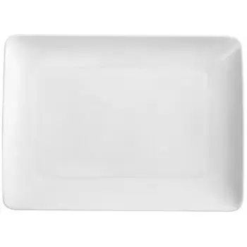 Degrenne 207122 Degrenne Modulo White Rectangular Dinner Coupe Plat...
