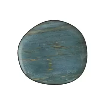 TURGLA MDRMTVAO15DZ Turgla Bone China Madera 6" x 5.5" Organic Deco...
