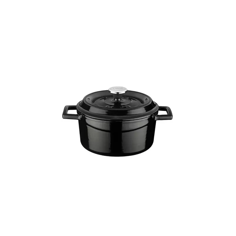 TURGLA TTMN10BLK Turgla Cast Iron dia.4" h:2" 13 oz. Round Black Ca...