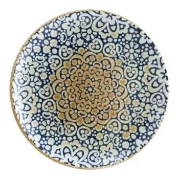 TURGLA ALHGRM23DZ Turgla Bone China Alhambra dia.9" Round Decorated...