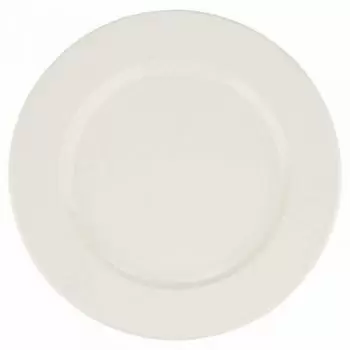 TURGLA BNC25DZ Turgla Bone China Banquet dia.10" Round Warm White P...