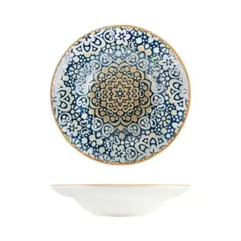 TURGLA ALHGRM24CK Turgla Bone China Alhambra dia.9.5" h:2" 14 oz. R...