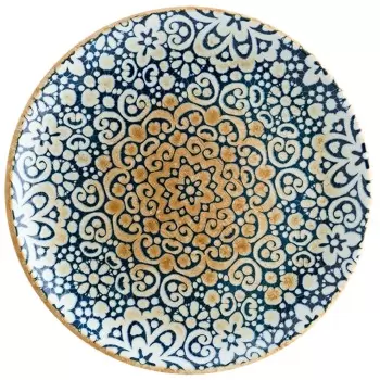 TURGLA ALHGRM30DZ Turgla Bone China Alhambra dia.12" Round Decorate...