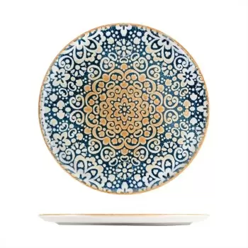 TURGLA ALHGRM32PZ Turgla Bone China Alhambra dia.12.75" Round Decor...
