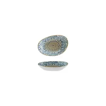 TURGLA ALHVAO15OKY Turgla Bone China Alhambra 6" x 4" x h:1" Organi...