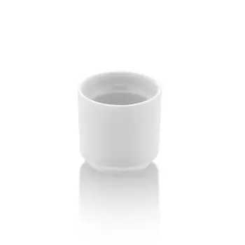 TURGLA EO05YU00 Turgla Porcelain Delta-Coupe dia.2" h:2" Round Whit...