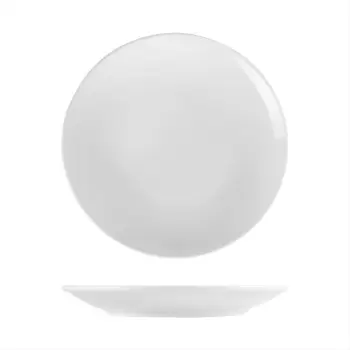 TURGLA EO15DU00 Turgla Porcelain Delta-Coupe dia.6" Round White Por...