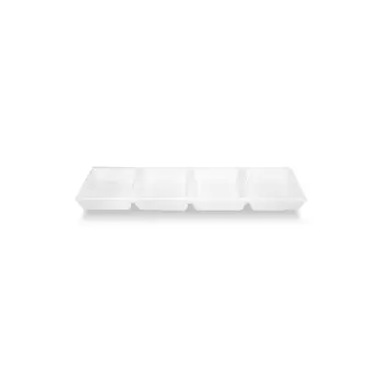 TURGLA GR04BL00 Turgla Porcelain Delta-Coupe 12.5" x 3.25" Rectangu...
