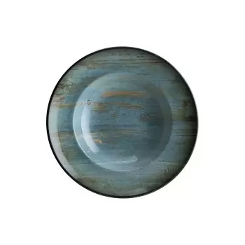 TURGLA MDRMTGRM24CK Turgla Bone China Madera dia.9.5" h:2" 14 oz. R...