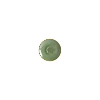 TURGLA SAGRIT02KT Turgla Bone China Sage dia.4.75" Round Green Porc...