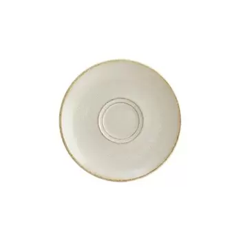TURGLA SANGRM04CT Turgla Bone China Sand dia.6.25" Round Brown Porc...