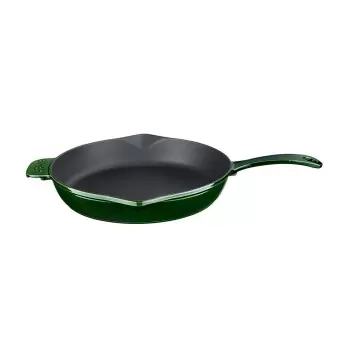 TURGLA SKRND28GRN Turgla Cast Iron dia.11" h:2" Round Green Cast Ir...