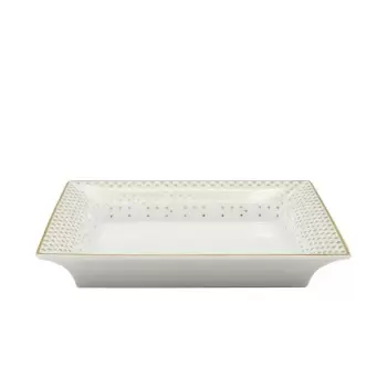 Jil Coquet ACC6243BBA141 Jil Coquet Rosace - Gold Rect. Coin Bowl -...
