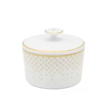 Jil Coquet CYL4050BBA141 Jil Coquet Rosace - Gold Cov. Sugar Bowl -...
