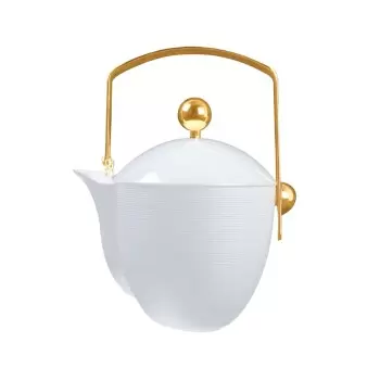 Jil Coquet HEM4045BS0000 Jil Coquet Hemisphere Coffee-Teapot - Gold...