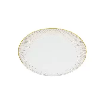 Jil Coquet HOR1010BBA141 Jil Coquet Rosace - Gold Pasta Plate - Sma...