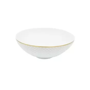 Jil Coquet HOR2013BBA141 Jil Coquet Rosace - Gold Salad Bowl - Larg...