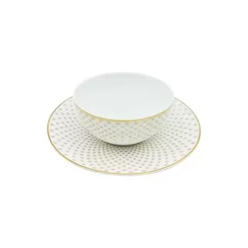 Jil Coquet HOR5005BBA141 Jil Coquet Rosace - Gold Sauce Boat Cup 35 cl