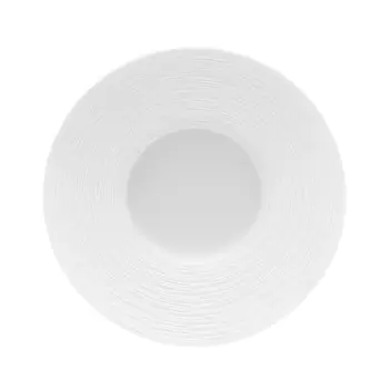 Jil Coquet LAB1023BS0000 Jil Coquet Labyrinthe Satin White Rim Soup...
